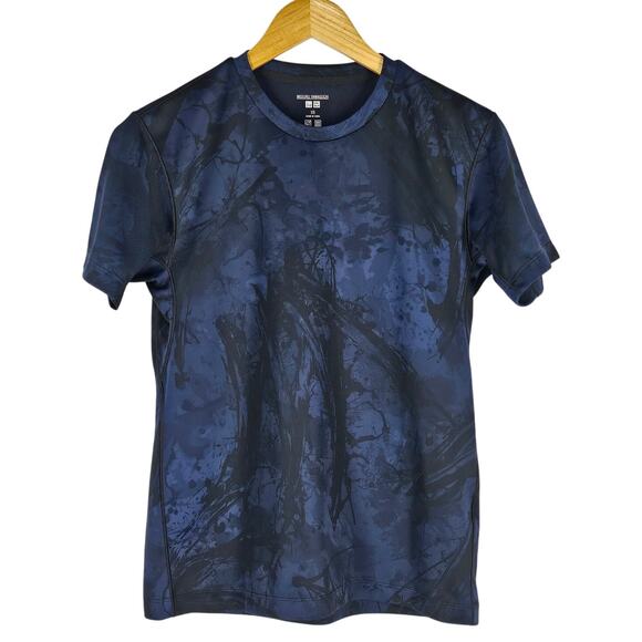 UNIQLO DRY-EX MEN'S CREW NECK SHORT-SLEEVE T-SHIRT MEGURU YAMAGUCHI SIZE X-SMALL - Picture 1 of 11